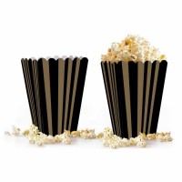 10 Adet Çizgili Mısır Kutusu Popcorn