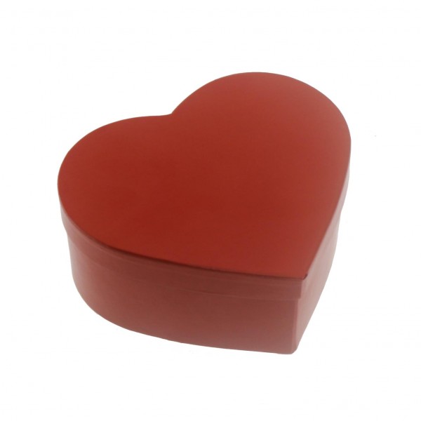 20 Adet Kalp Çikolata Kırmzı Karton Kutuda