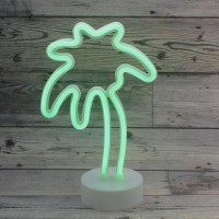 24cm Neon Led Palmiye Aydınlatma