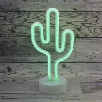 26cm Neon Led Kaktüs Aydınlatma
