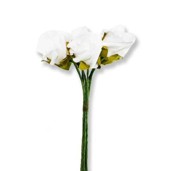 5 Demet (30 Adet) Lateks 4,5cm Gül Çiçek