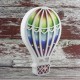 Ahşap Led Işıklı Pilli Balon Mod.2