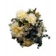 Gelin El Buketi Çiçeği Okaliptus Cipso ve Şakayık Çiçekli