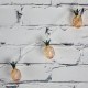 Led Işık Metal Ananas 10'lu Şerit Aydınlatma Pilli Ağaç SüsüAğaç Süsü