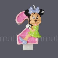 Minnie Mouse 2 Yaş Doğum Günü Mum